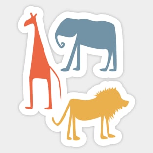 Safari animals Sticker